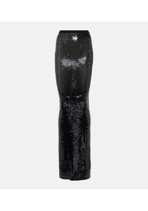 Rick Owens Lilies sequined maxi skirt