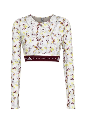 Adidas by Stella McCartney Future Playground floral crop top