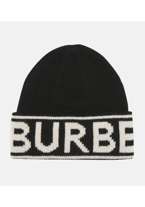 Burberry Logo cashmere beanie