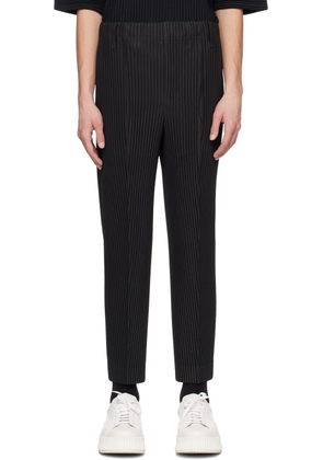 HOMME PLISSÉ ISSEY MIYAKE Gray Compleat Trousers