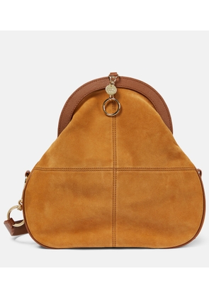 See By Chloé Mara Small suede and leather crossbody bag