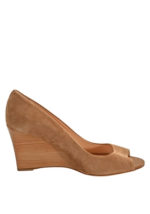 Tods Womens Wedge in Light Tobacco