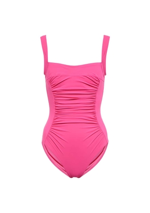 Karla Colletto Basic ruched swimsuit