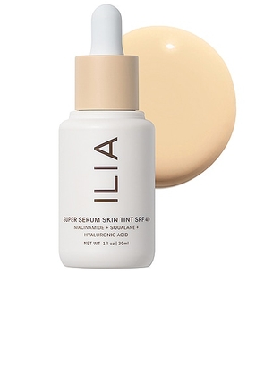 ILIA Super Serum Skin Tint SPF 40 in 2 Tulum - Beauty: NA. Size all.