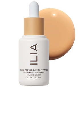 ILIA Super Serum Skin Tint SPF 40 in 8 Shela - Beauty: NA. Size all.