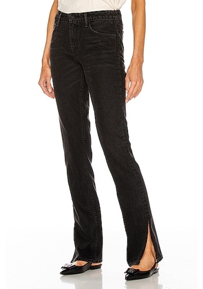 GRLFRND Hailey Low Rise Slim Boot in Sunset Strip - Black. Size 31 (also in ).