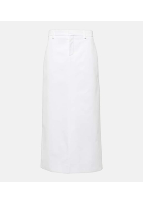 Valentino Cotton poplin maxi skirt