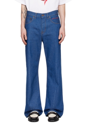 Fiorucci Blue Patch Jeans