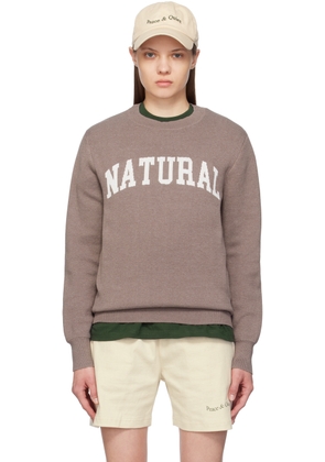 Museum of Peace & Quiet Brown 'Natural' Sweater