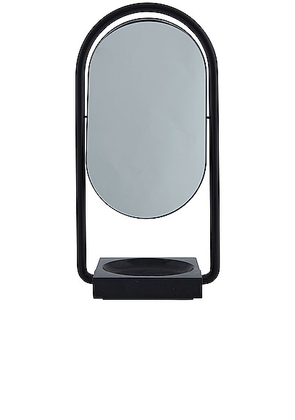 AYTM Angui Table Mirror in Black - Black. Size all.