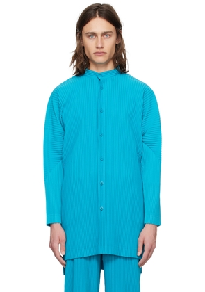 HOMME PLISSÉ ISSEY MIYAKE Blue Monthly Color March Shirt