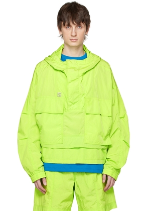 WOOYOUNGMI Green Paneled Jacket