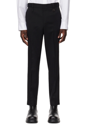WOOYOUNGMI Black Tapered Trousers