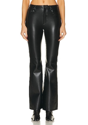 Citizens of Humanity Recycled Leather Lilah Pant in Black - Black. Size 28 (also in 27, 30, 31, 32, 33, 34).