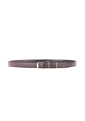 The Row Small Metallic Loop Belt in Brown Ans - Brown. Size L (also in M, S, XS).