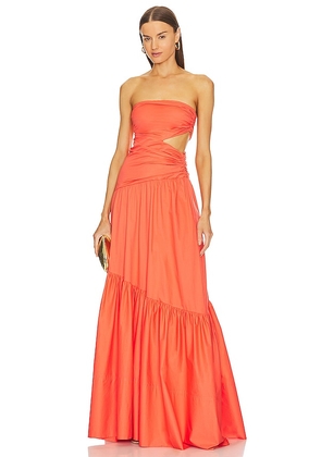 A.L.C. Lark Dress in Coral. Size 8.