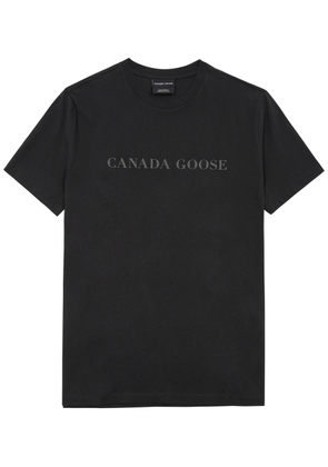 Canada Goose Emersen Logo Cotton T-shirt - Black