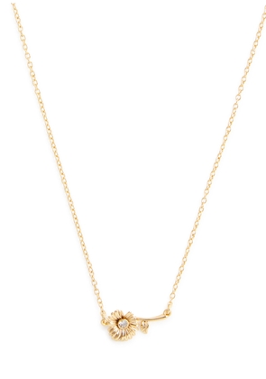 Coach Daisy Embellished Necklace - Gold