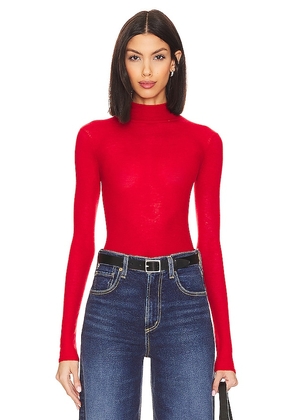 House of Harlow 1960 x REVOLVE Lane Sheer Top in Red. Size M, S, XL, XS.
