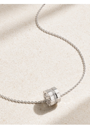 Chopard - Ice Cube Pure Mini 18-karat White Gold Diamond Necklace - One size