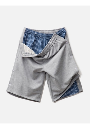 Snap Off Track Shorts