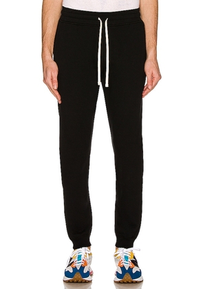 Reigning Champ Slim Sweatpant in Black. Size XL.