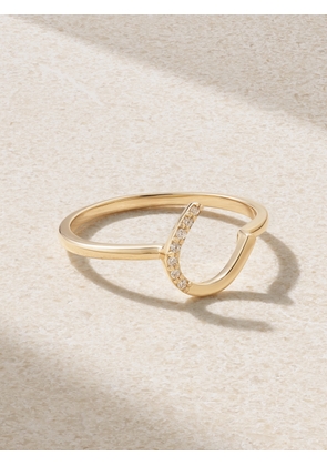 Melissa Joy Manning - 14-karat Recycled Gold Diamond Ring - 5,6,7