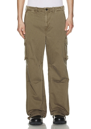 Our Legacy Mount Cargo Pant in Olive. Size 52.