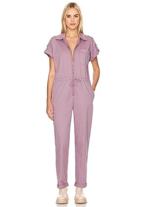 PISTOLA Jordan Jumpsuit in Lavender. Size M, S, XL, XS, XXS.