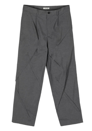 Undercover seamed straight-leg trousers - Grey
