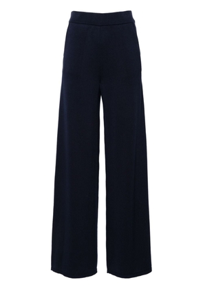 Claudie Pierlot fine-knit wide-leg trousers - Blue