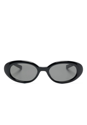 Maison Margiela xGentle Monster oval-frame sunglasses - Black