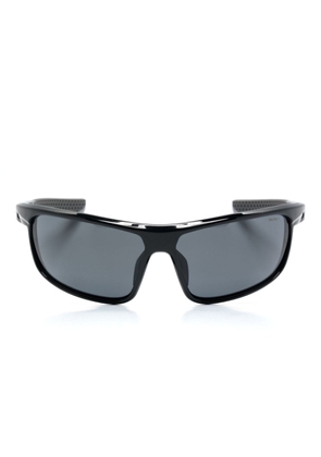 Nike Windtrack Run rectangle-frame sunglasses - Black