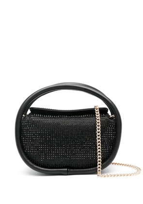 LIU JO rhinestone-embellished mini bag - Black