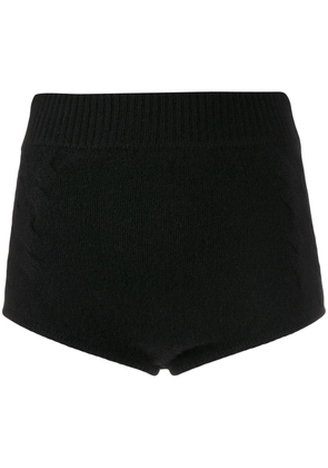 Cashmere In Love Mimie knitted knicker shorts - Black