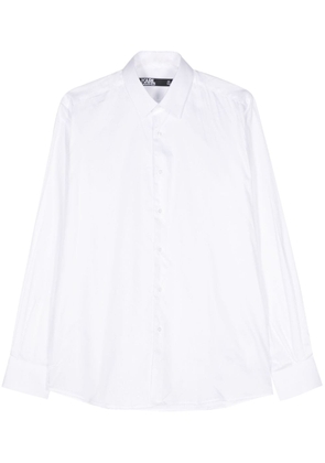 Karl Lagerfeld classic-collar shirt - White