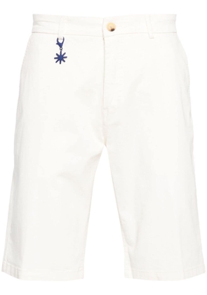 Manuel Ritz straight-leg bermuda shorts - White