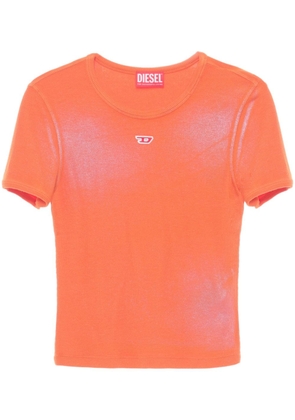 Diesel T-Ele-N1 cropped T-shirt - Orange