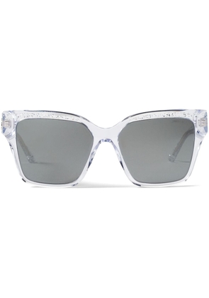 Jimmy Choo Eyewear Giava square-frame sunglasses - White