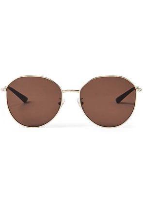 Jimmy Choo Eyewear Kamryn round-frame sunglasses - Gold
