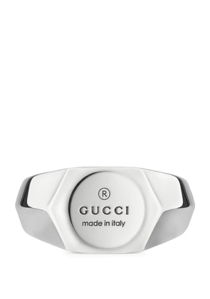 Gucci Sterling Silver Trademark Ring