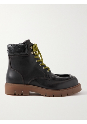 Bottega Veneta - Haddock Leather Ankle Boots - Men - Brown - EU 42