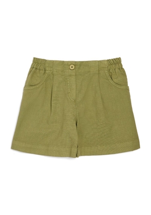 Il Gufo Stretch-Cotton Bermuda Shorts (3-12 Years)