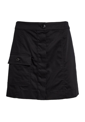 Max & Co. Cotton Satin Mini Skirt