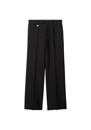 Burberry Wool-Silk Tailored Trousers