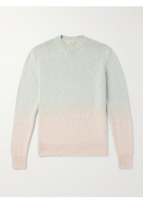 Altea - Crocheted Cotton Sweater - Men - Green - S