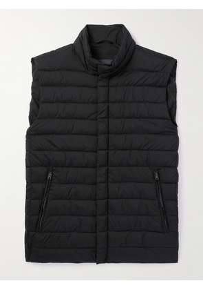 Herno - Lo Smanicato Slim-Fit Padded Quilted Nylon Gilet - Men - Black - IT 46