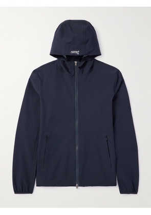 Herno - Stretch-Shell Hooded Jacket - Men - Blue - IT 48