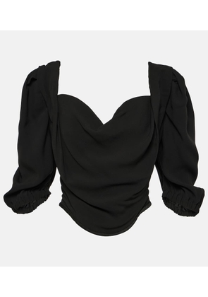 Vivienne Westwood Crêpe corset top