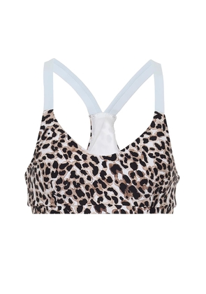 The Upside Larri leopard-print sports bra